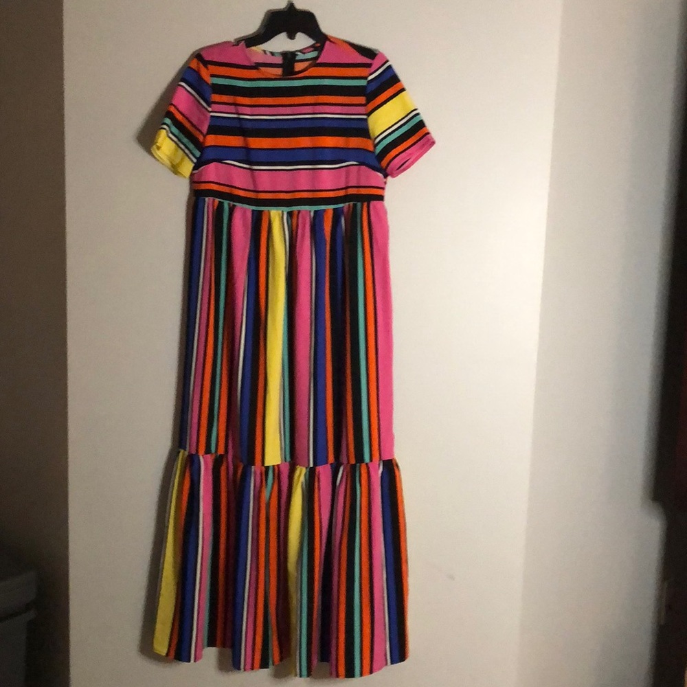 Striped maxi dress